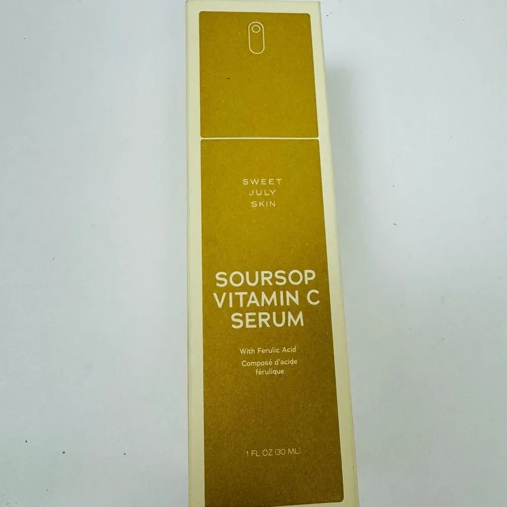 SWEET JULY SKIN Soursop Vitamin C Serum Hydrating Firming Improves Dullness